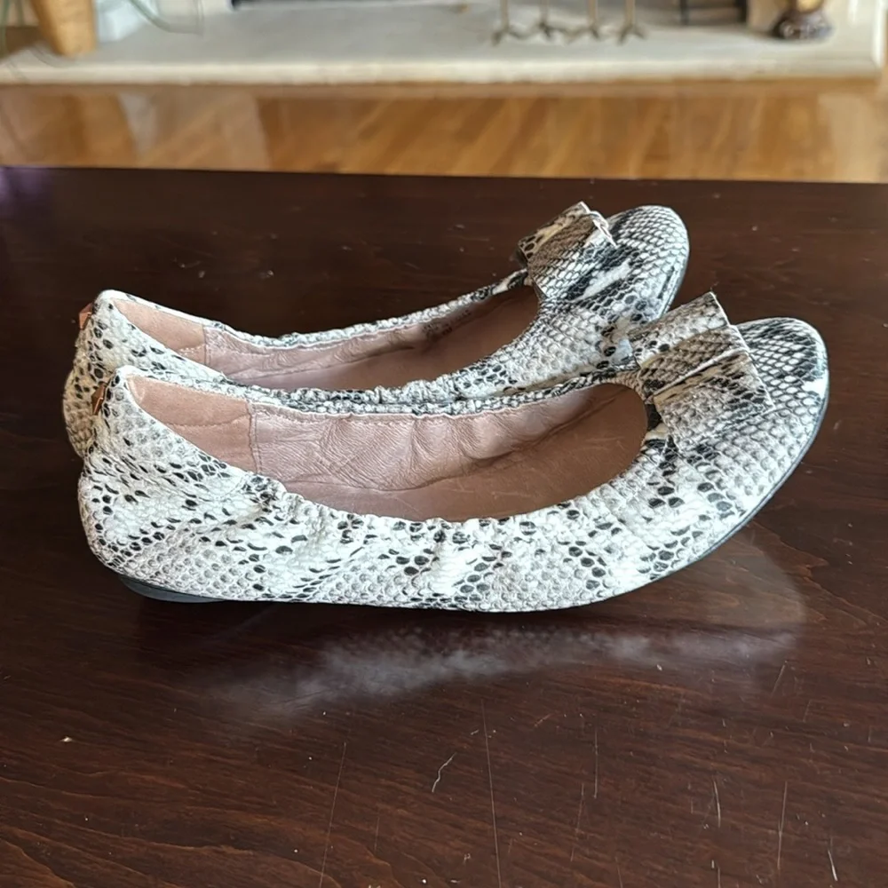 ELORIE ladies, snake skin pattern, ballet flex size 9, very good condition - Picture 11 of 11